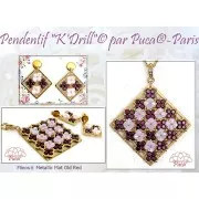 Minos® par Puca® 2.5x3 mm - Dark Lilac Metallic Mat x5g