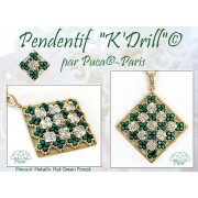 Minos® par Puca® 2.5x3 mm - Royal Blue Metallic Mat x5g