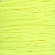 Fil de jade - Fil nylon tressé 0.5 mm - Jaune fluo x9m 