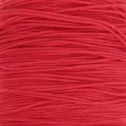 Fil de jade - Fil nylon tressé 0.5 mm - Rouge x9m 
