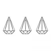 Prismatic pendants PureCrystal 6022 14 mm Crystal AB x1