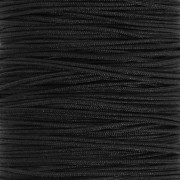 Fil de jade - Fil nylon tressé 0.5 mm - Noir x9m 