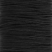 Fil de jade - Fil nylon tressé 0.5 mm - Noir x9m 
