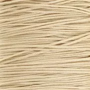 Fil de jade - Fil nylon tressé 0.5 mm - Beige x9m 