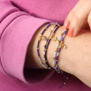 Fil de jade - Fil nylon tressé 0.5 mm - Bleu jean x9m 