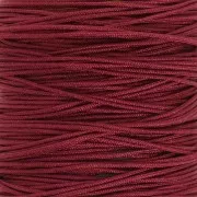 Fil de jade - Fil nylon tressé 0.5 mm - Bordeaux x9m 