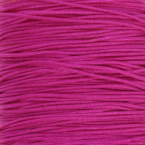 Fil de jade - Fil nylon tressé 0.5 mm - Fuchsia x9m