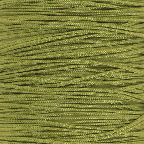 Fil de jade - Fil nylon tressé 0.5 mm - Olive x9m 