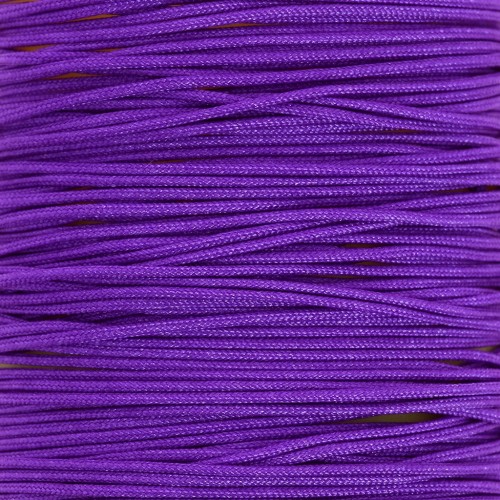 Fil de jade - Fil nylon tressé 0.5 mm - Violet foncé x9m 