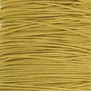 Fil de jade - Fil nylon tressé 0.5 mm - Ocre x9m 