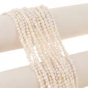 Perles d'eau douce baroques irrégulières 5 mm - Grade AA Blanc x10