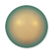 Cabochon Nacré PureCrystal 5817 10 mm Iridescent Green Pearl x1|raw }}