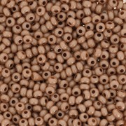 Preciosa Perles rocailles 11/0 2 mm - Terra Pearl - Caramel Luster x20g