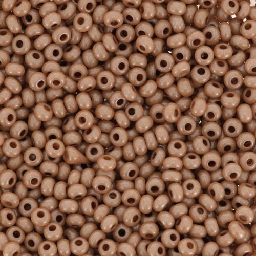 Preciosa Perles rocailles 11/0 2 mm - Terra Pearl - Caramel Luster x20g