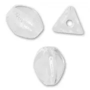 Perles en verre tchèque Pinch Beads 5x3 mm Crystal  x50