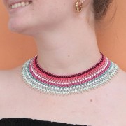 Preciosa Perles rocailles 11/0 2 mm - Terra Pearl - Mint Shine x20g