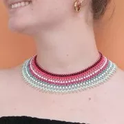 Preciosa Perles rocailles 11/0 2 mm - Terra Pearl - Mint Shine x20g