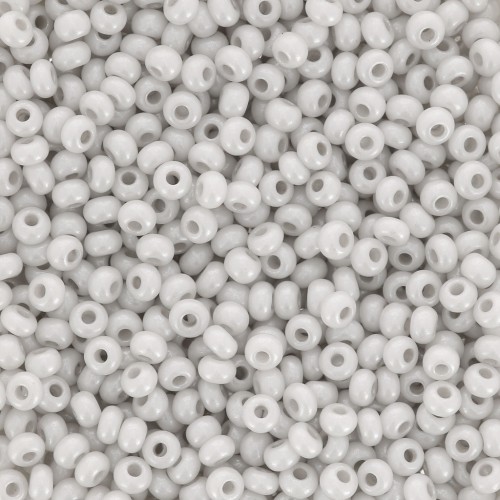 Preciosa Perles rocailles 11/0 2 mm - Terra Pearl - Fog Shine x20g
