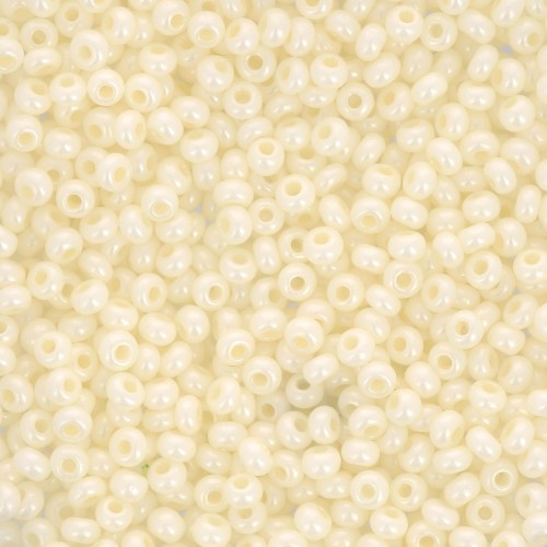 Preciosa Perles rocailles 11/0 2 mm - Terra Pearl - Faded Candle x20g