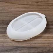 Moule silicone pour réaliser une coupelle forme feuille 15x10 cm x1