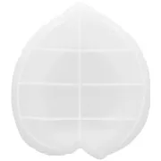 Moule silicone pour réaliser une coupelle forme feuille 16x14 cm x1