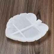 Moule silicone pour réaliser une coupelle forme feuille de Philodendron 16x15cm x1