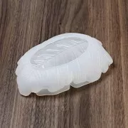 Moule silicone pour réaliser une coupelle forme feuille 16x11 cm x1