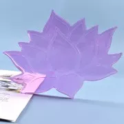 Moule silicone pour réaliser une coupelle forme fleur de lotus 15x12 cm x1