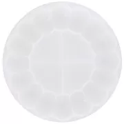 Moule silicone pour réaliser un sous-verre forme fleur 13 cm x1