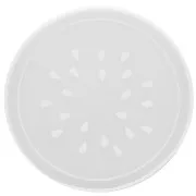 Moule silicone pour réaliser un sous-verre rond forme fruit du dragon 12 cm x1