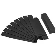 Boite à monter en carton 14x3x3 cm pour bijoux - Noir x1