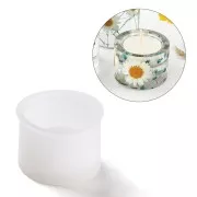 Moule silicone pour réaliser un bougeoir rond 5.5 cm x1