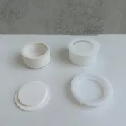 Moule silicone pour réaliser une boîte de rangement ronde 5 cm x1