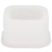 Moule silicone pour réaliser une boîte de rangement carrée 5x5 cm x1