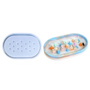 Moule silicone pour réaliser un plateau ovale présentoir à bague 24.5x15 cm x1