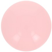 Cabochon rond en acrylique opaque 14 mm - Rose clair x1|raw }}