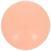 Cabochon rond en acrylique opaque 14 mm - Pêche x1|raw }}