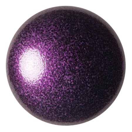 Cabochon rond en verre par Puca® 25 mm - Ultra Violet Metallic Mat x1