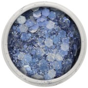 Paillettes biodégradables Si Si la Paillette - Tout Schuss - Bleu x5ml