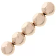 Perles rondes 8 mm Rose Gold filled (or laminé)  x1