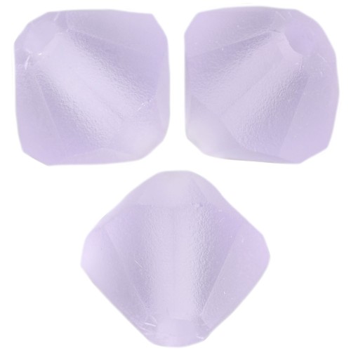 Perles toupies Preciosa - Rondelle Bead 5 mm - Violet Matt x12