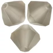 Perles toupies Preciosa - Rondelle Bead 5 mm - Black Diamond Matt x12