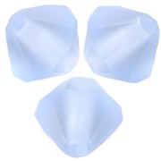 Perles toupies Preciosa - Rondelle Bead 5 mm - Light Sapphire Matt x12