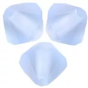 Perles toupies Preciosa - Rondelle Bead 5 mm - Light Sapphire Matt x12