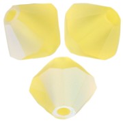 Perles toupies Preciosa - Rondelle Bead 5 mm - Citrine AB Matt x12|raw }}