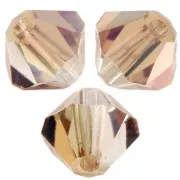 Perles toupies Preciosa - Rondelle Bead 5 mm - Crystal Celsian x12