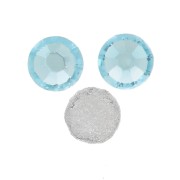 Strass Hotfix Cristal Preciosa 2 mm - Aqua Bohemica x36|raw }}