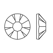 Strass à coller Cristal Preciosa 2 mm - Aqua Bohemica x36