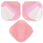 Perles toupies Preciosa - Rondelle Bead 6 mm - Rose Peach AB Matt x12