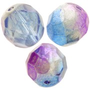 Facettes 8 mm - Crystal Purple Blue Metallic x20|raw }}